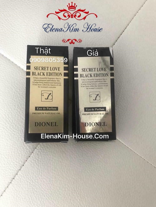 Cách phân biệt hàng thật và giả nước hoa Dionel 