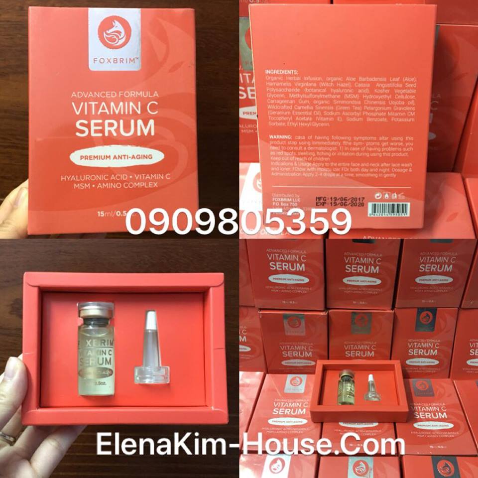 SERUM FOXBRIM ADVANCED FORMULA VITAMIN C 