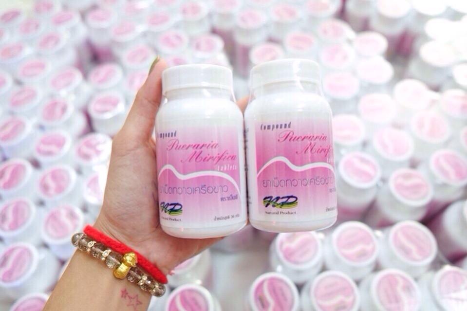 Thuốc nở ngực trắng da Pueraria mirifica Thái Lan